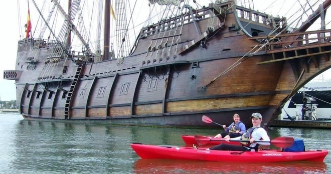 Downtown St Augustine Bayfront History/Eco Kayak Tour 2hrs