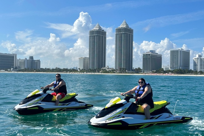 Jet Ski by the Beach