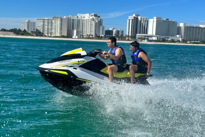Jet Ski by the Beach