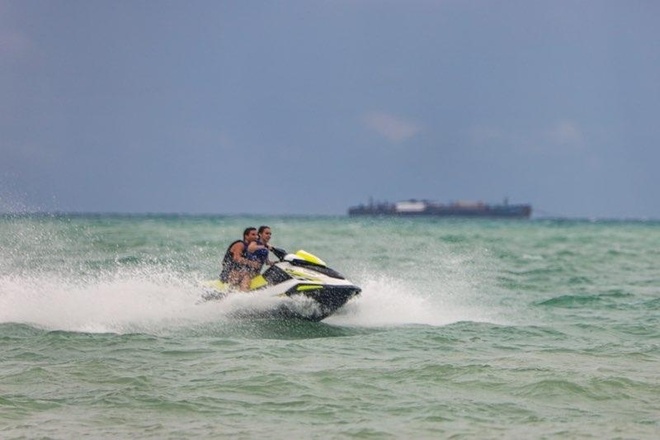 Jet Ski by the Beach