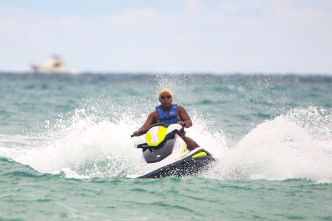 Jet Ski by the Beach