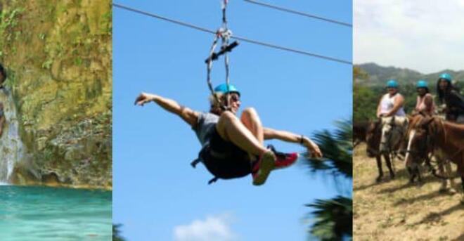 Triple Adventure in Puerta Plata