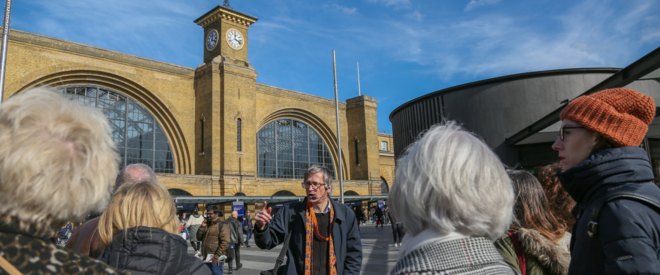 Private Euston to Kings Cross London Tour