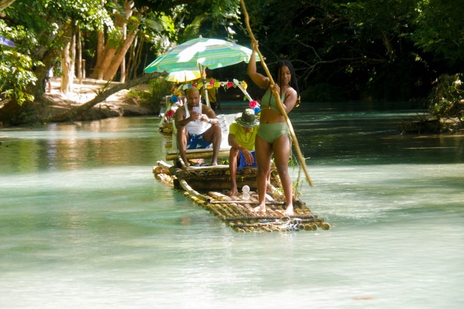 Bamboo Rafting